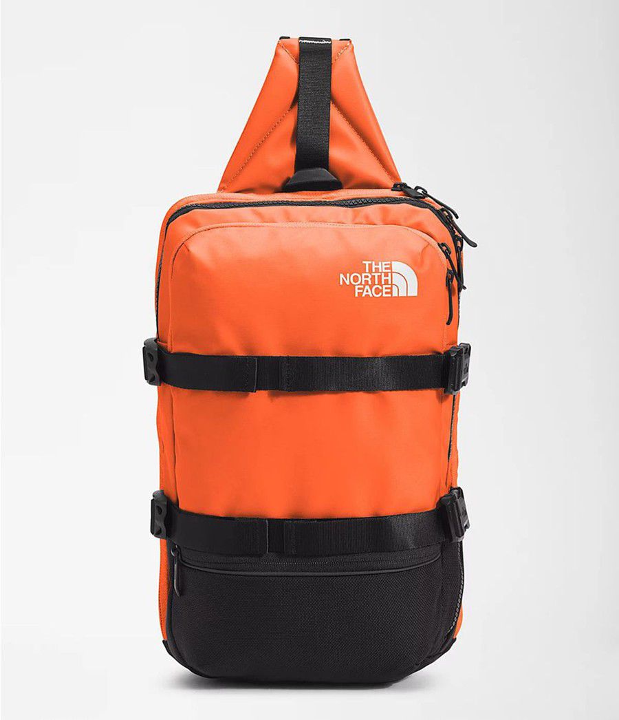 Dětské Batoh The North Face Commuter Pack Alt Carry Oranžové | OLQAWFB-03