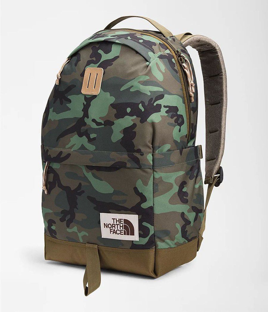 Dětské Batoh The North Face Daypack Camouflage | AKYJFIM-54