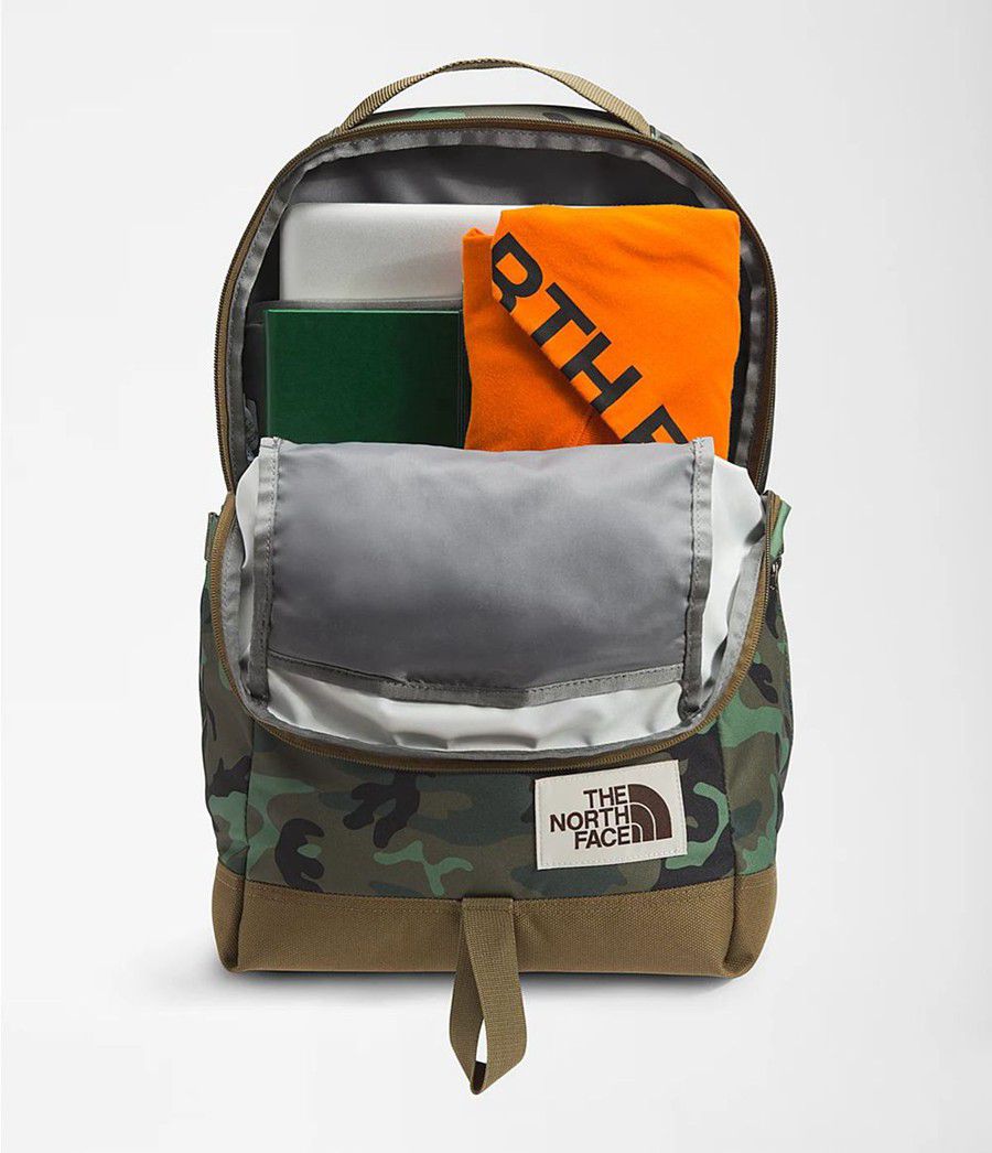 Dětské Batoh The North Face Daypack Camouflage | AKYJFIM-54