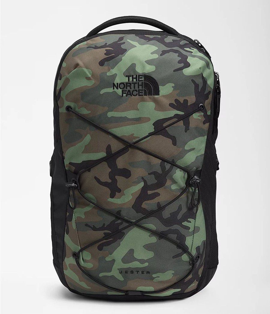 Dětské Batoh The North Face Jester Camouflage | MQBVUSH-85
