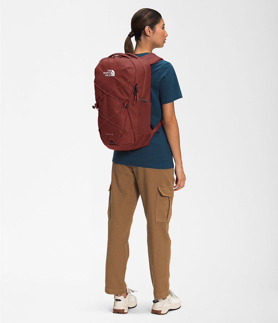 Dětské Batoh The North Face Jester Červené | CMDOTSJ-13