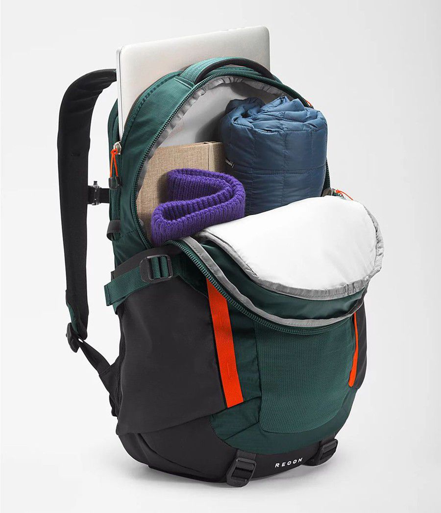 Dětské Batoh The North Face Recon Tmavě Zelene | SOAUKVT-46