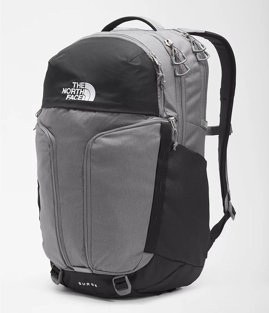 Dětské Batoh The North Face Surge Tmavě Šedé | JOYNEHB-85