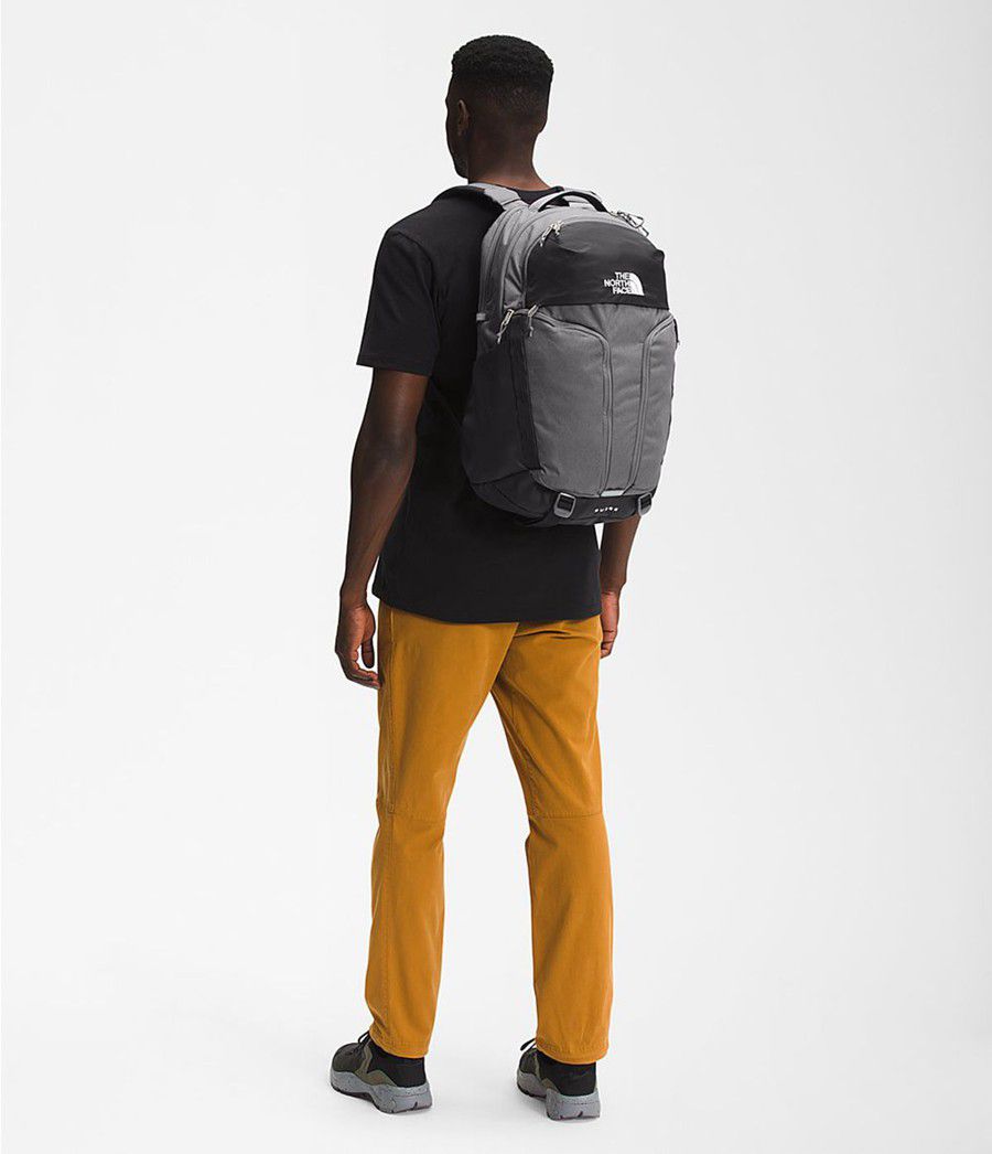 Dětské Batoh The North Face Surge Tmavě Šedé | JOYNEHB-85