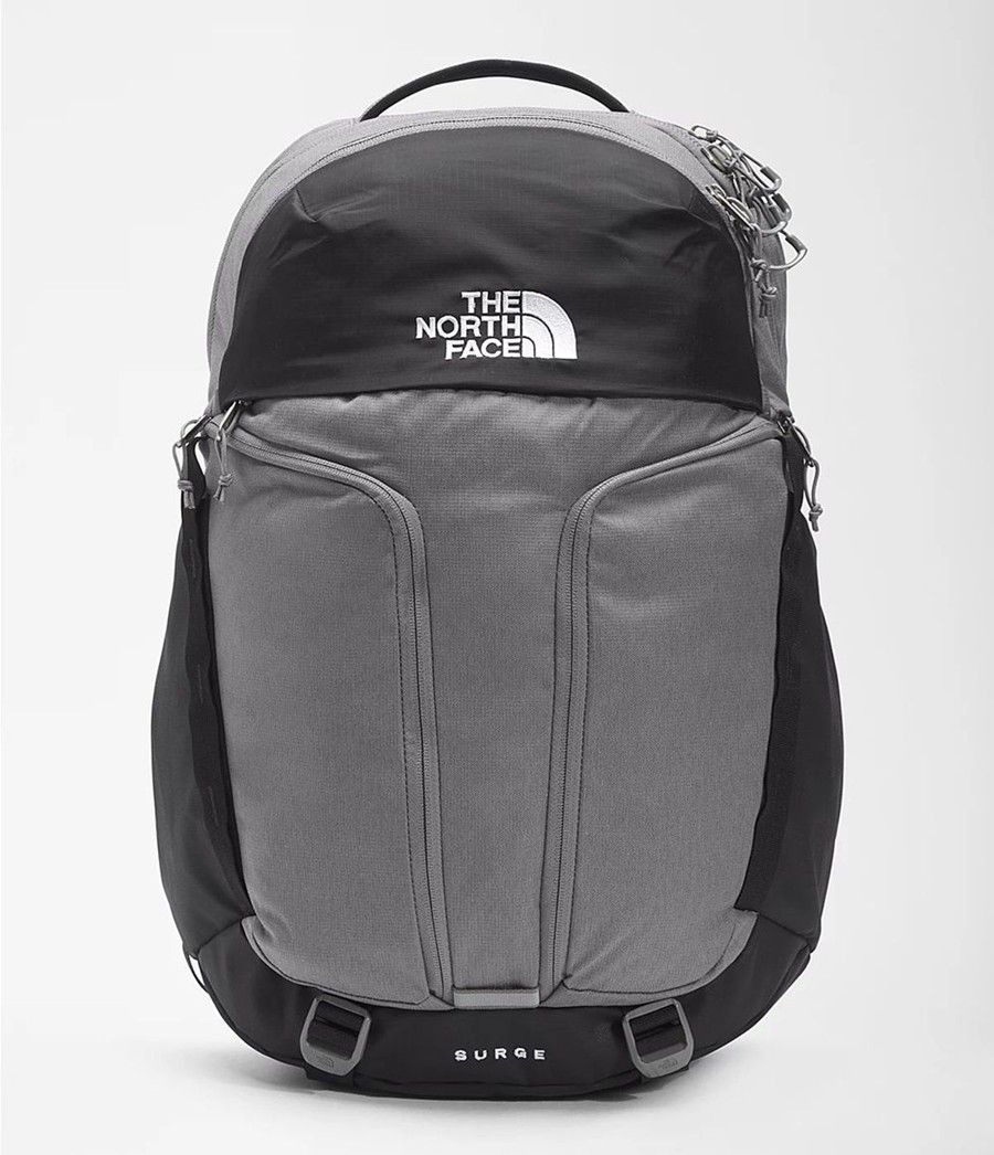 Dětské Batoh The North Face Surge Tmavě Šedé | JOYNEHB-85
