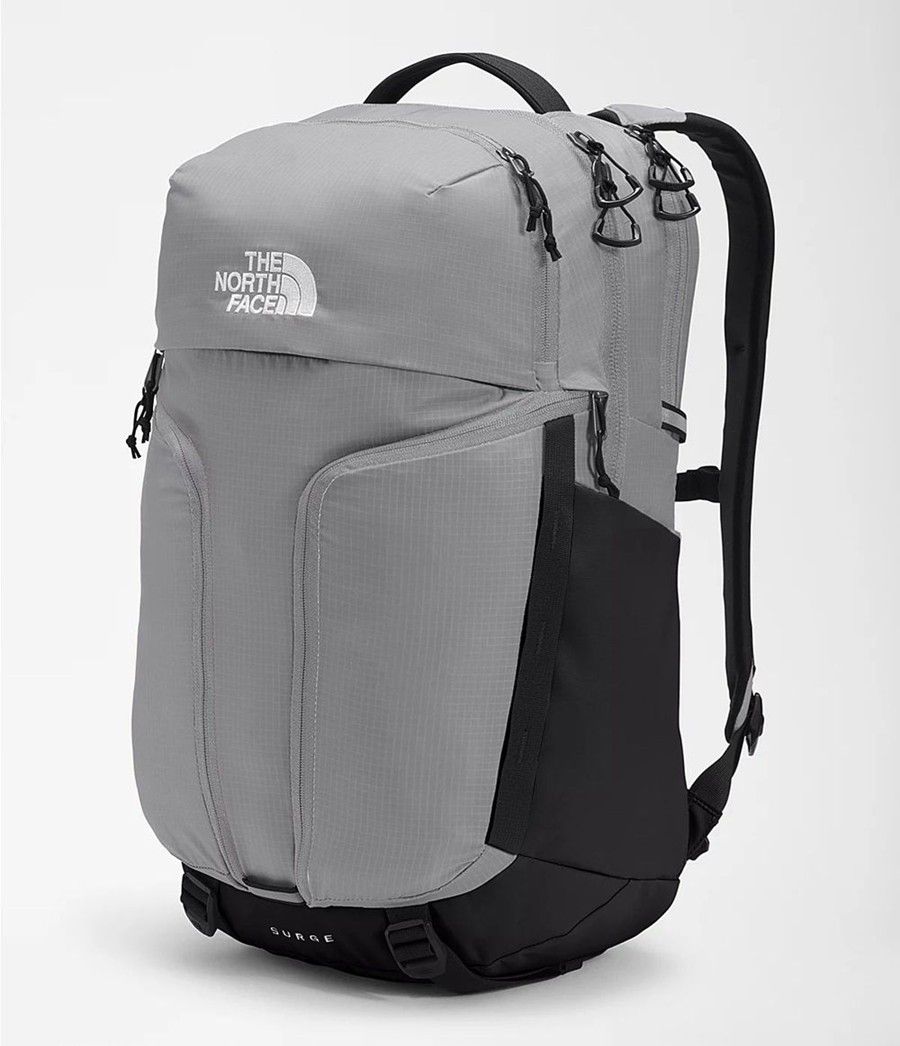 Dětské Batoh The North Face Surge Šedé | ELRASFI-39