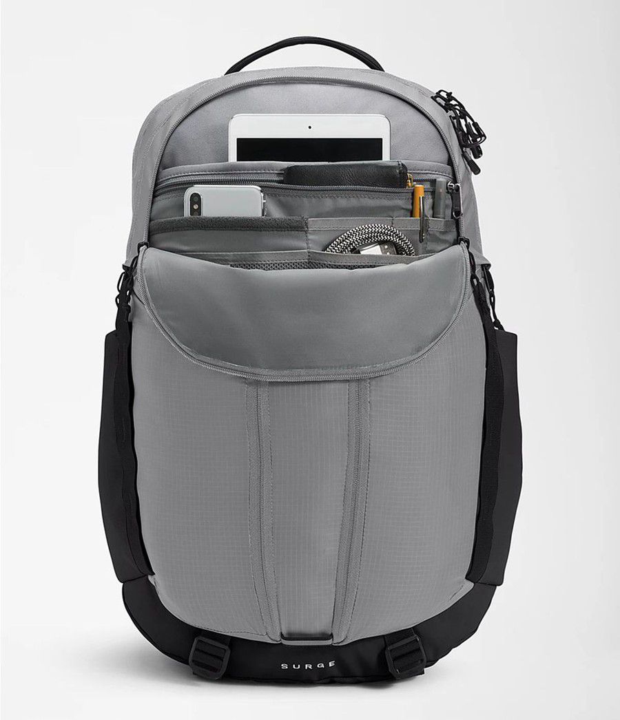 Dětské Batoh The North Face Surge Šedé | ELRASFI-39