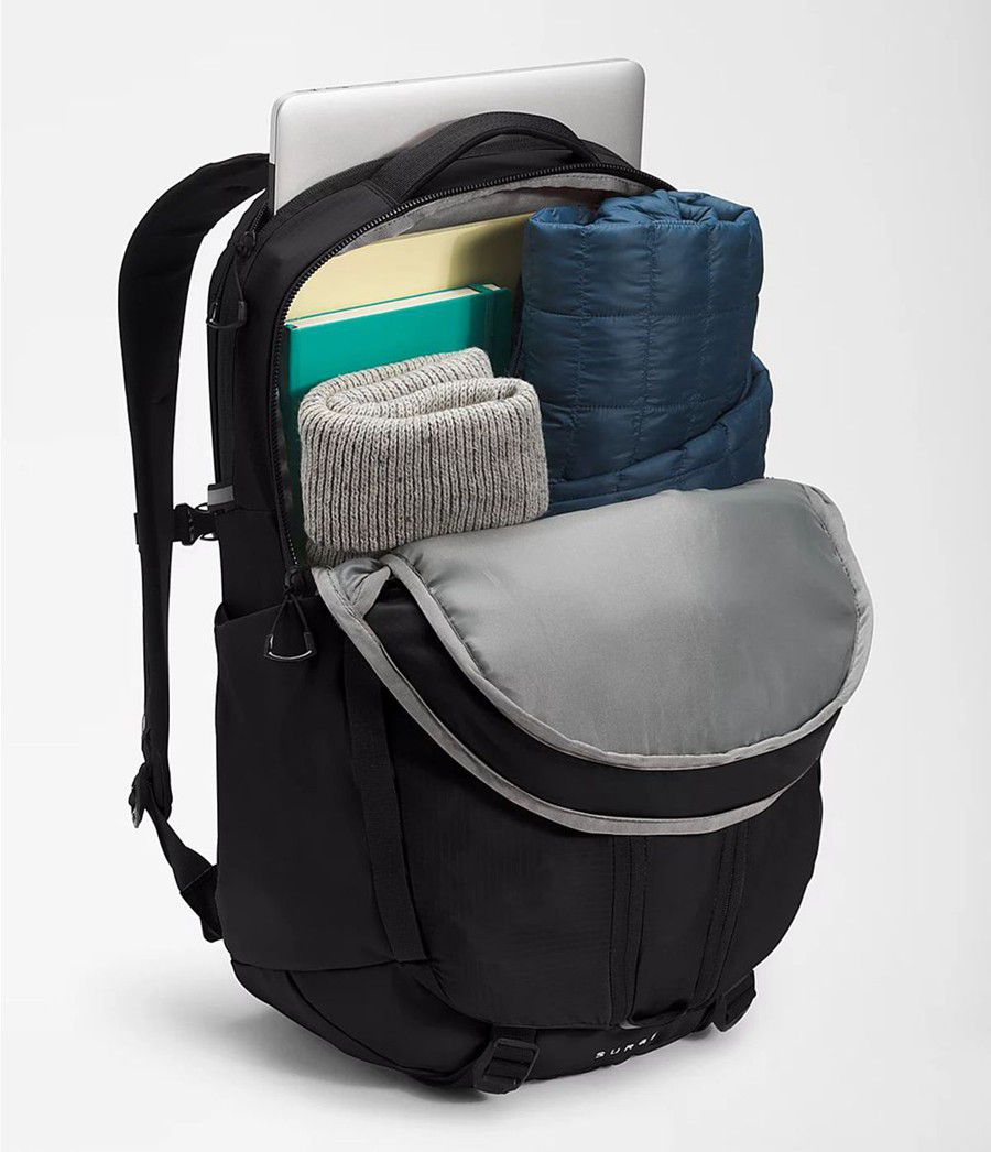 Dětské Batoh The North Face Surge Černé | CUDRSZF-81