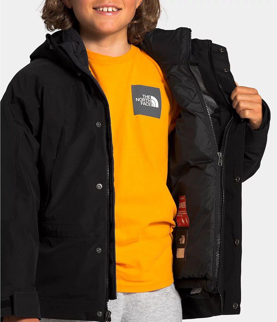 Dětské Bundy The North Face 1996 Retro Nuptse Černé | MXEHICY-71