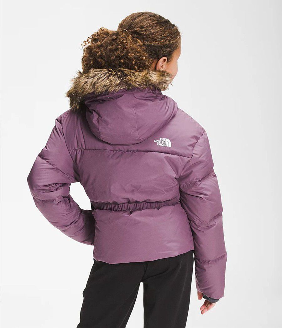 Dětské Bundy The North Face Dealio City Fialové | YDLRAMZ-51