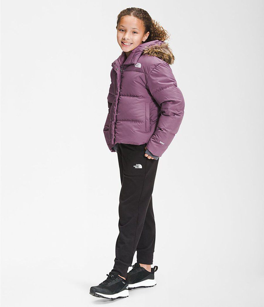 Dětské Bundy The North Face Dealio City Fialové | YDLRAMZ-51