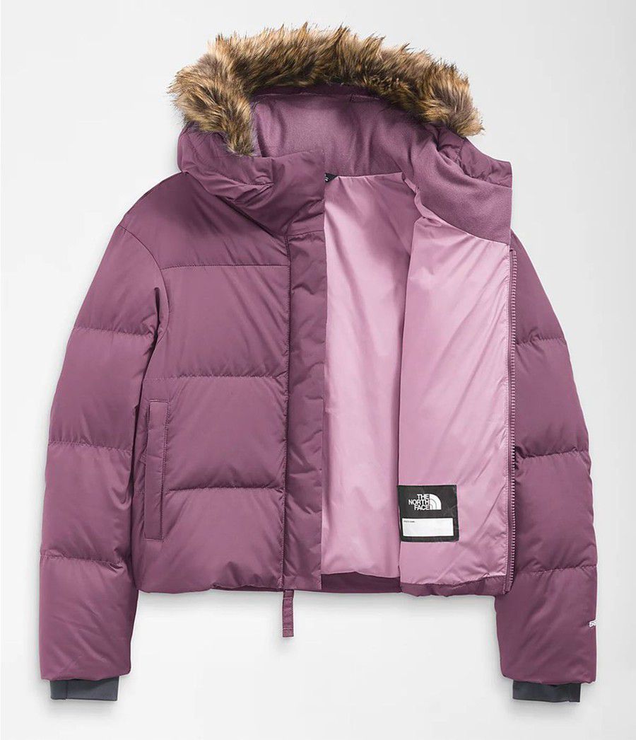 Dětské Bundy The North Face Dealio City Fialové | YDLRAMZ-51