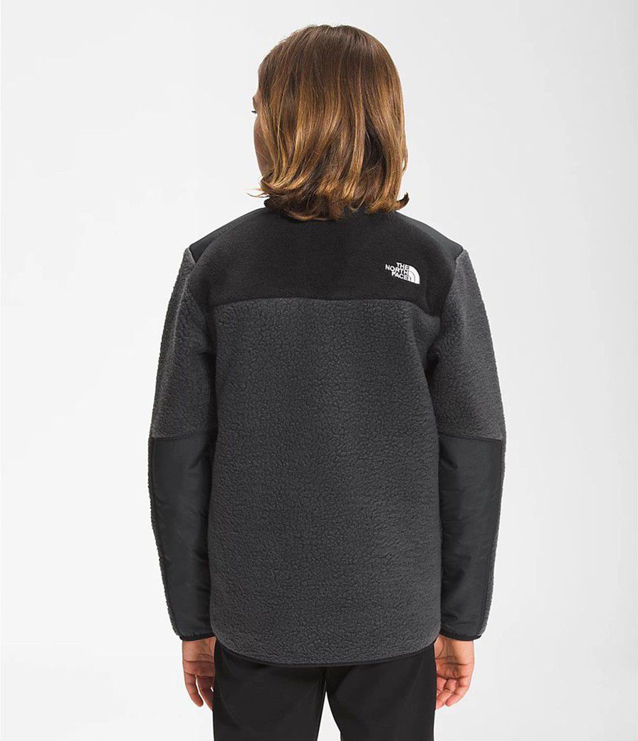 Dětské Bundy The North Face Forrest Mixed-Media Šedé | IYEXDRC-49