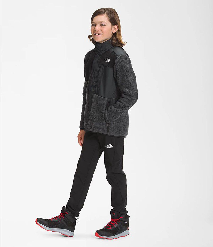 Dětské Bundy The North Face Forrest Mixed-Media Šedé | IYEXDRC-49