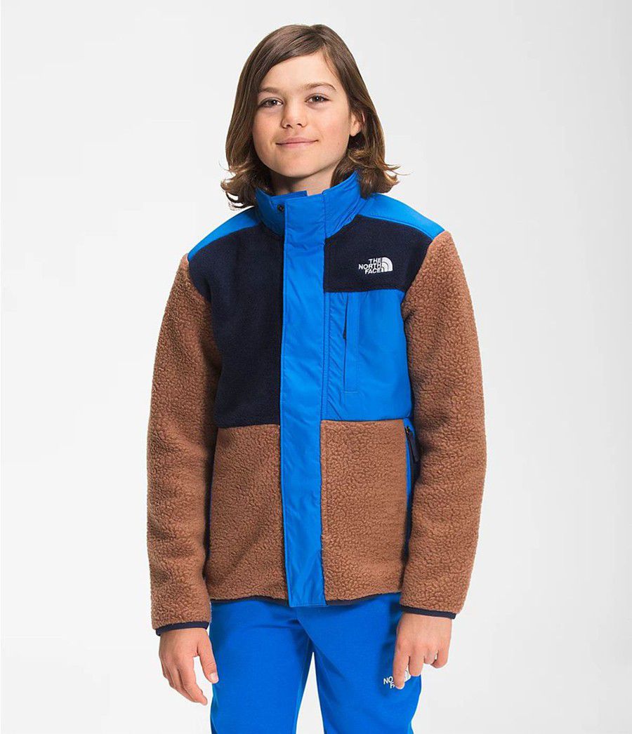 Dětské Bundy The North Face Forrest Mixed-Media Tmavě Hnědé | ZYSMULK-93