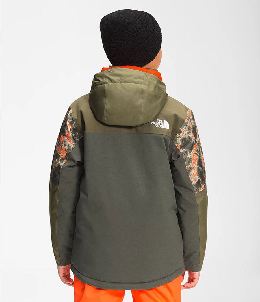 Dětské Bundy The North Face Freedom Extreme Insulated Camouflage | QALNGJM-61