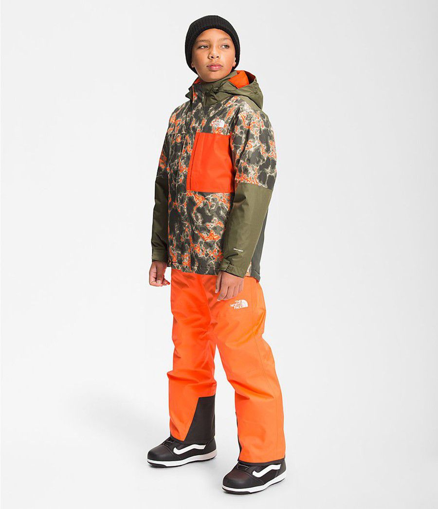 Dětské Bundy The North Face Freedom Extreme Insulated Camouflage | QALNGJM-61