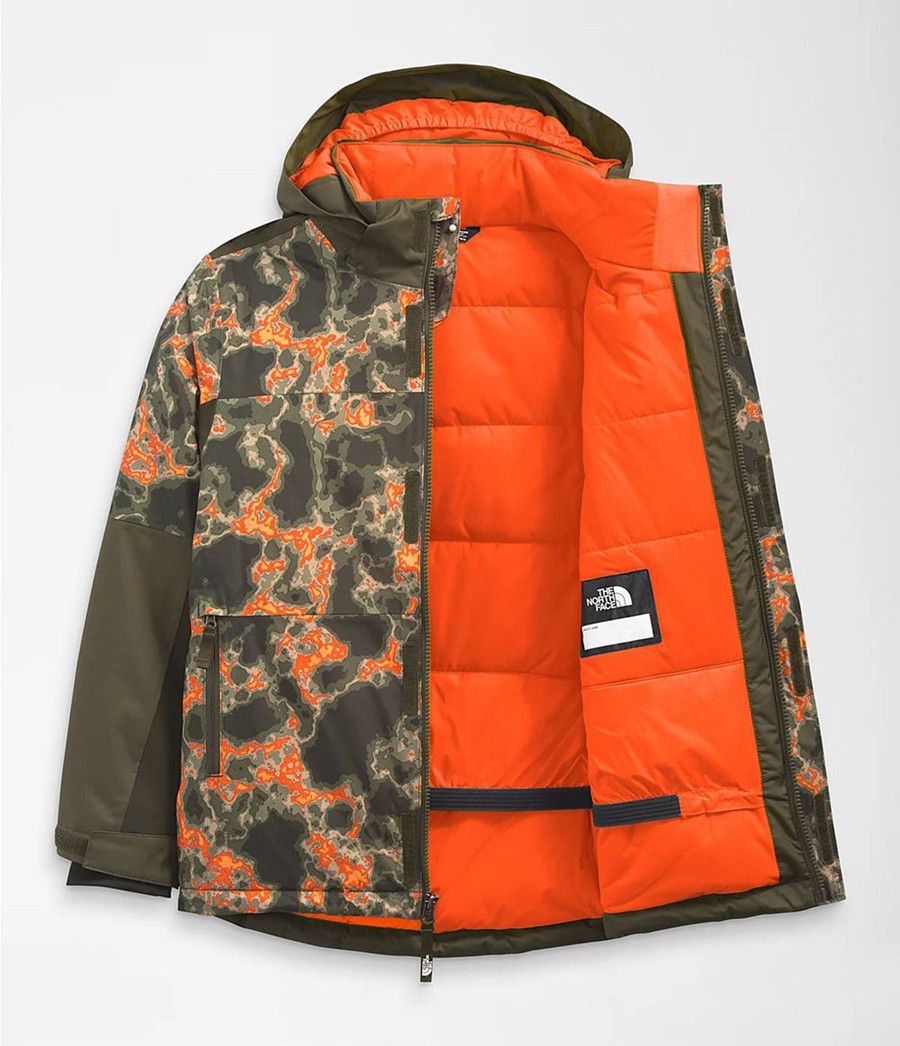 Dětské Bundy The North Face Freedom Extreme Insulated Camouflage | QALNGJM-61