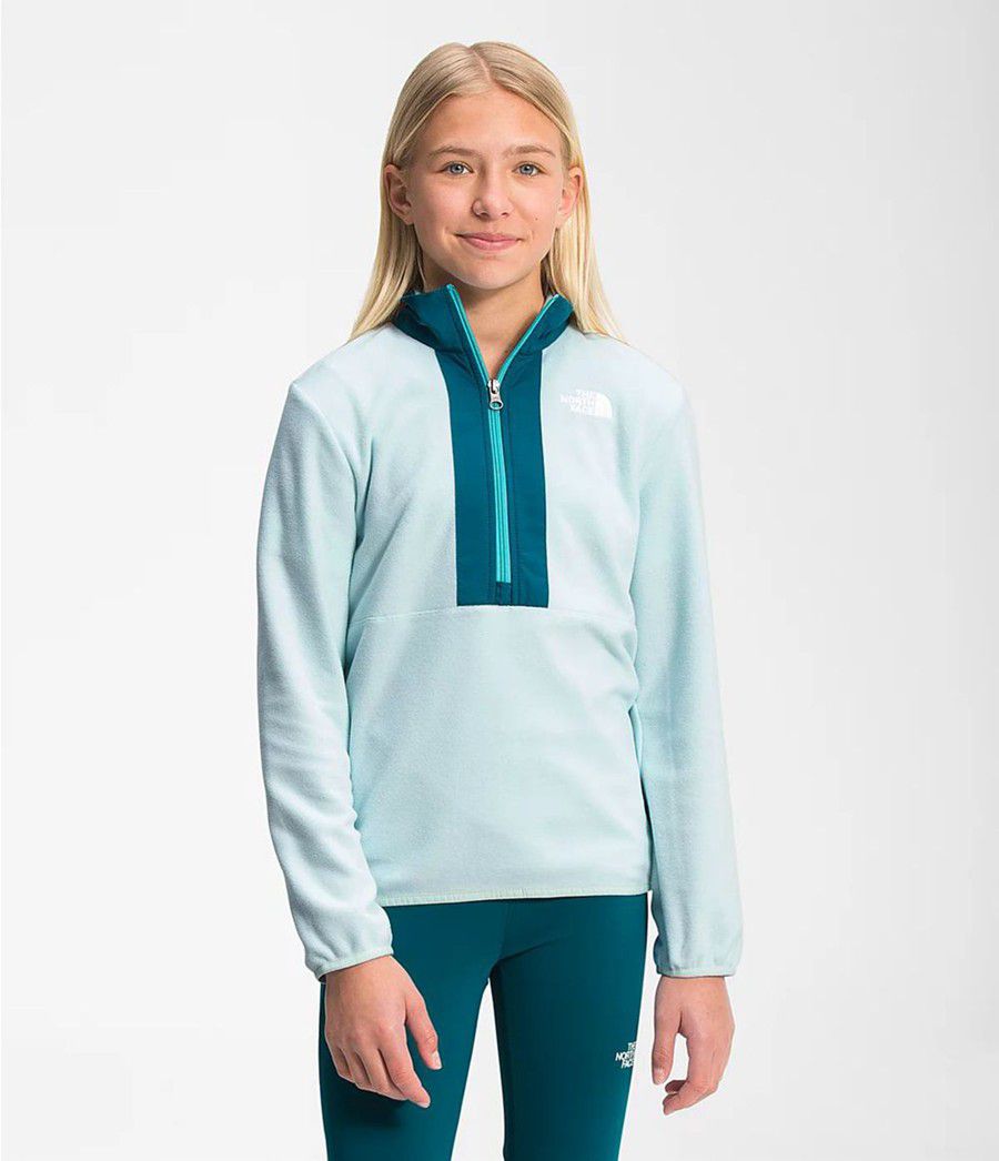 Dětské Bundy The North Face Glacier ¼ Zip Blankyt | GXFVOZJ-41