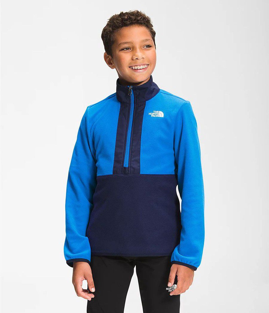 Dětské Bundy The North Face Glacier ¼ Zip Blankyt | JONLSKC-30