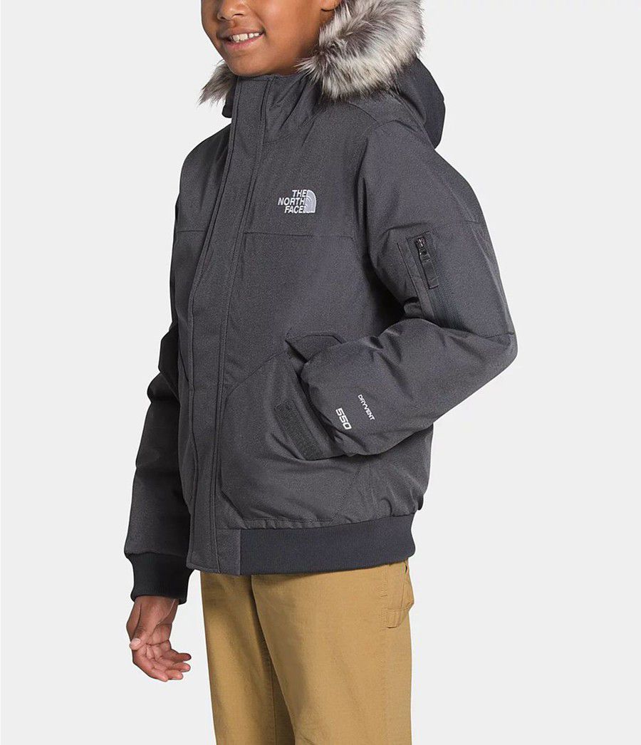 Dětské Bundy The North Face Gotham Šedé | ZGPHOBX-07