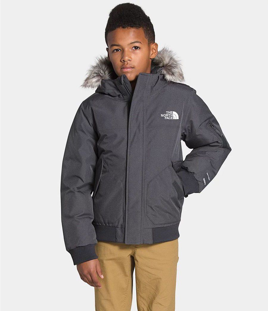 Dětské Bundy The North Face Gotham Šedé | ZGPHOBX-07