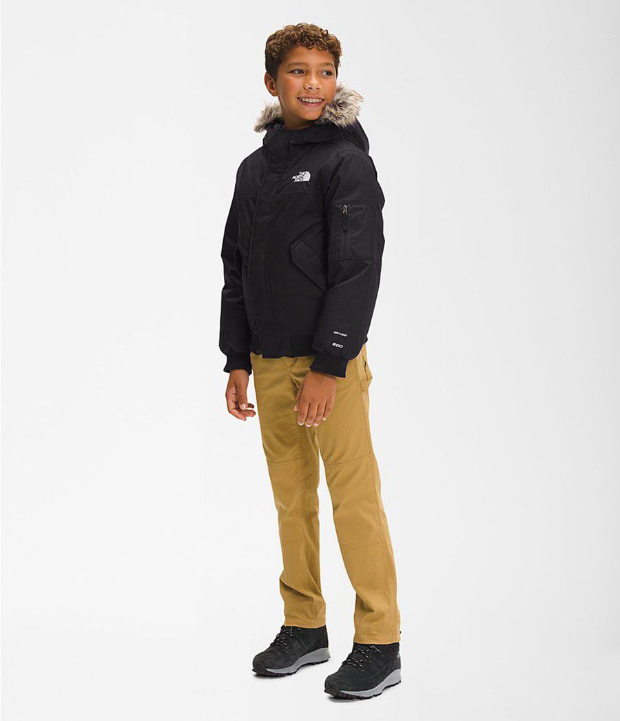 Dětské Bundy The North Face Gotham Černé | BTALCOJ-26