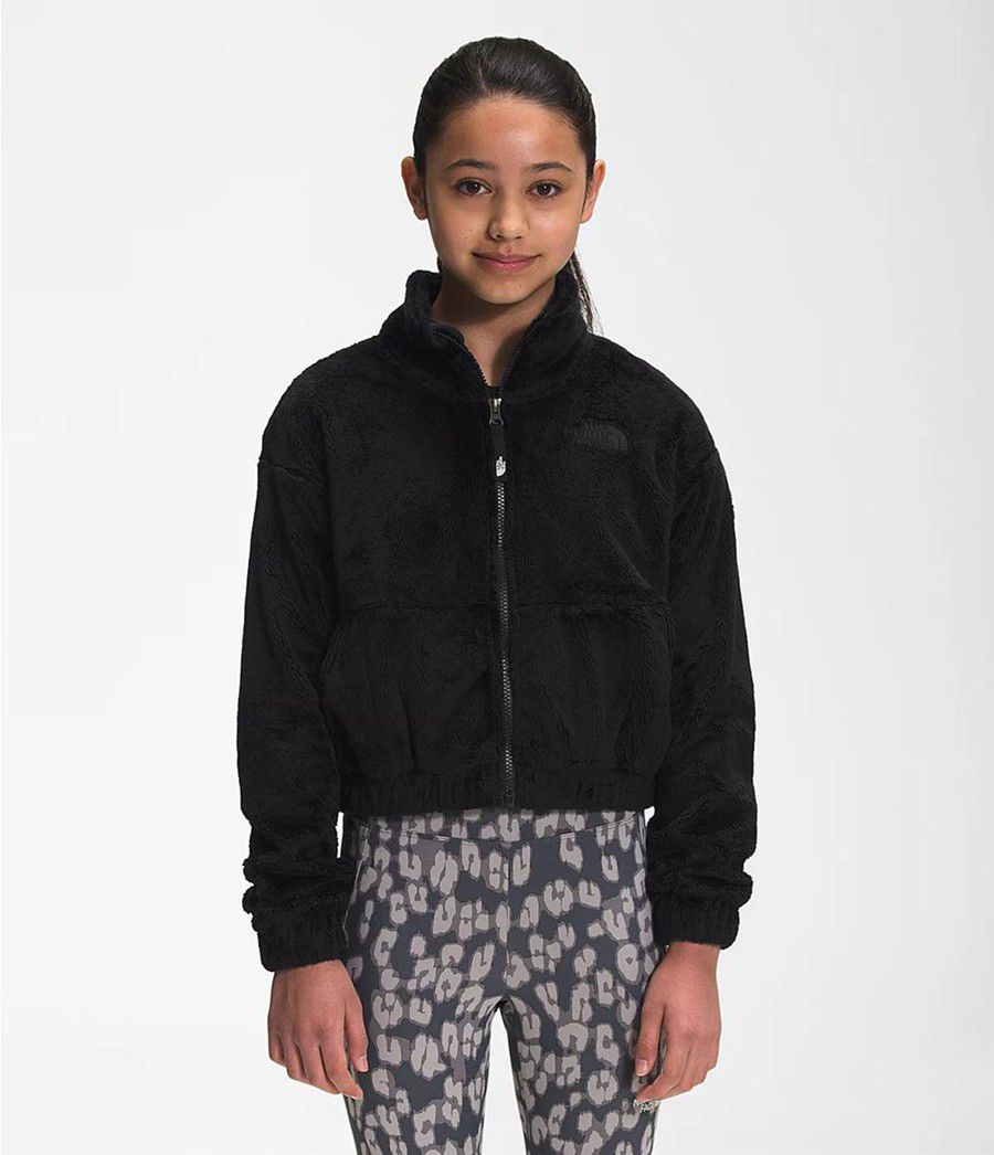 Dětské Bundy The North Face Osolita Full Zip Černé | LAHSUWN-27