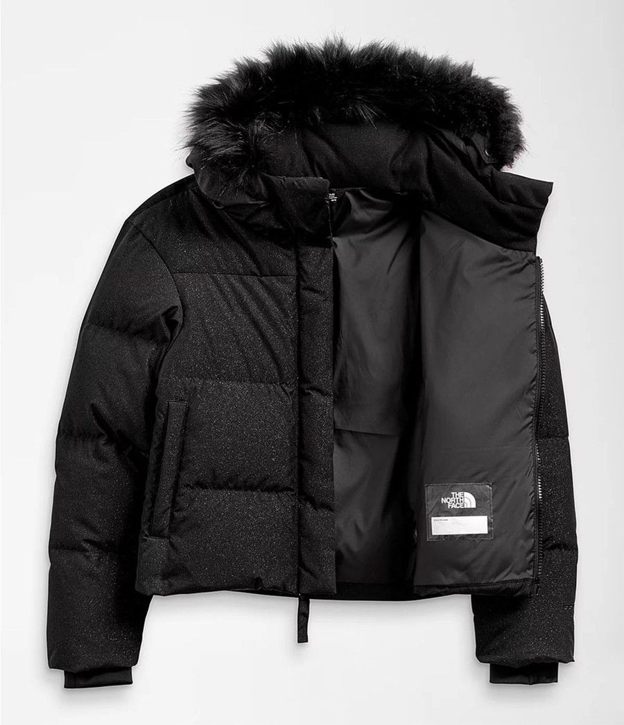Dětské Bundy The North Face Printed Dealio City Černé | KUYICVM-61