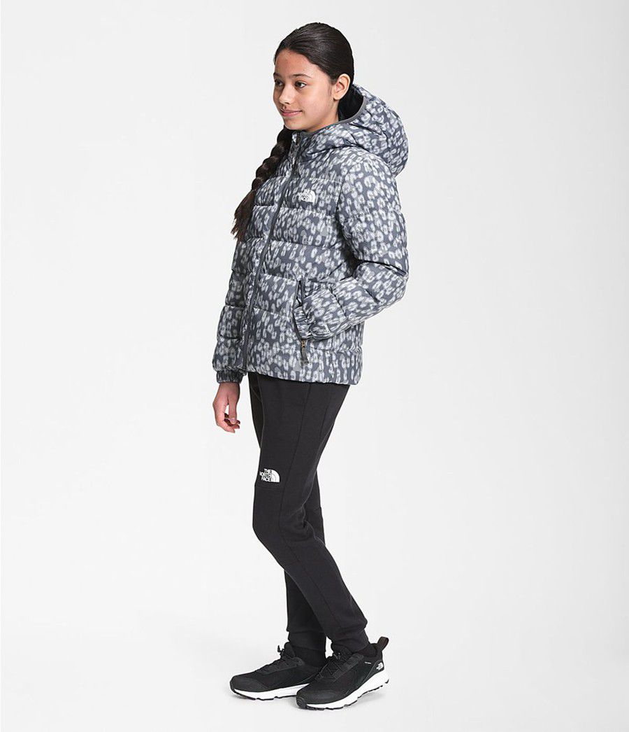 Dětské Bundy The North Face Printed Hyalite Šedé | PHWTGAI-80