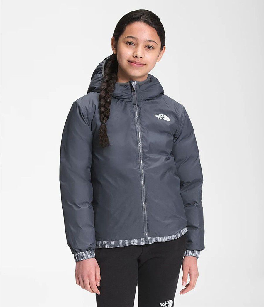 Dětské Bundy The North Face Printed Hyalite Šedé | PHWTGAI-80