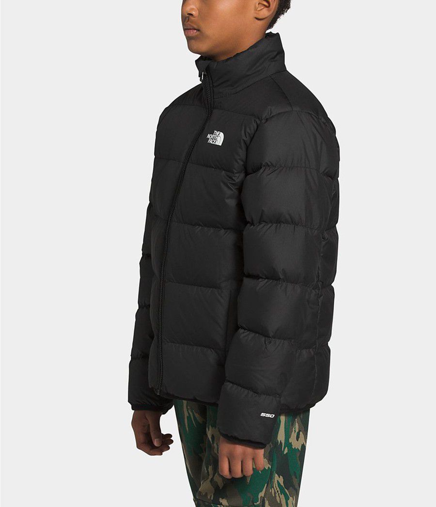 Dětské Bundy The North Face Reversible Andes Černé | APVNEMH-29