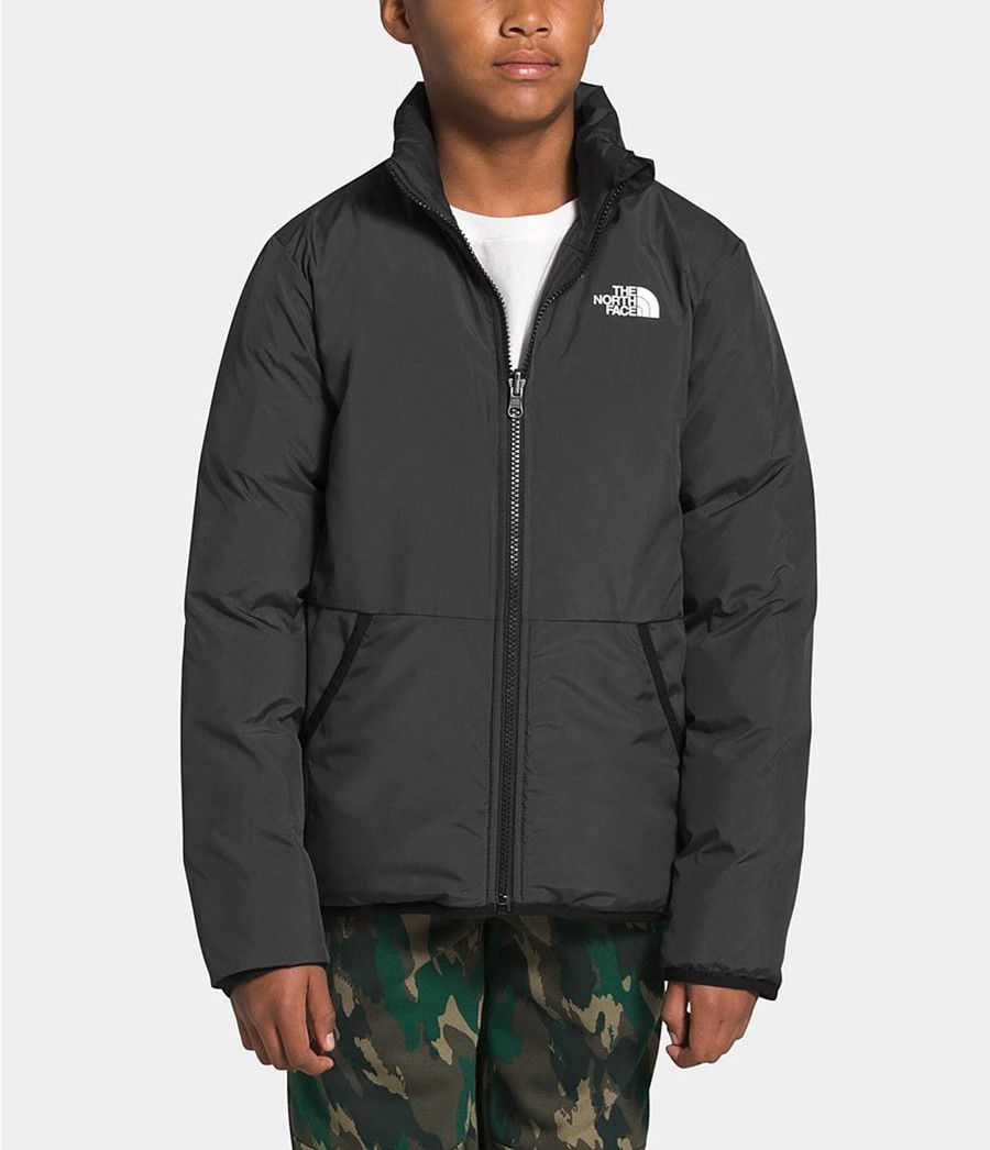 Dětské Bundy The North Face Reversible Andes Černé | APVNEMH-29