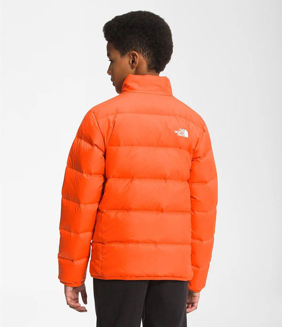 Dětské Bundy The North Face Reversible Andes Oranžové | ZFADVTN-61