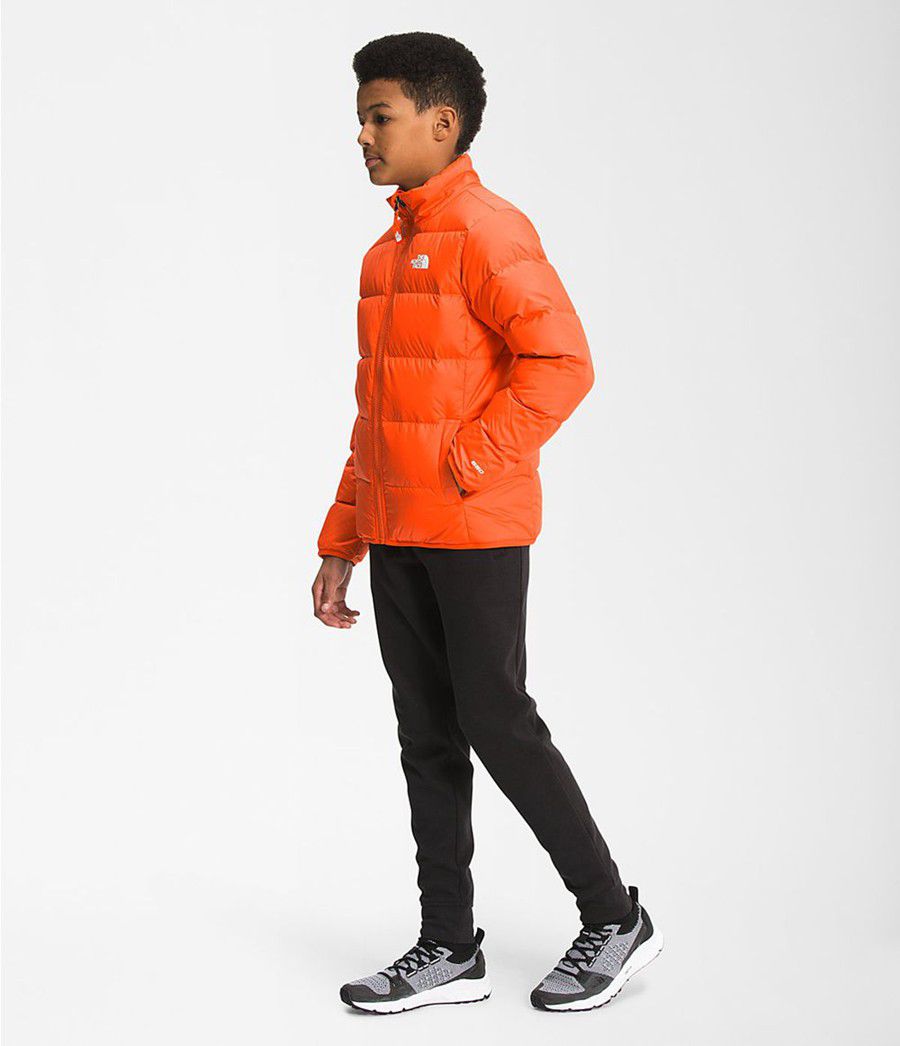 Dětské Bundy The North Face Reversible Andes Oranžové | ZFADVTN-61