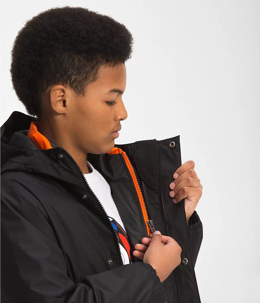 Dětské Bundy The North Face Reversible Andes Oranžové | ZFADVTN-61