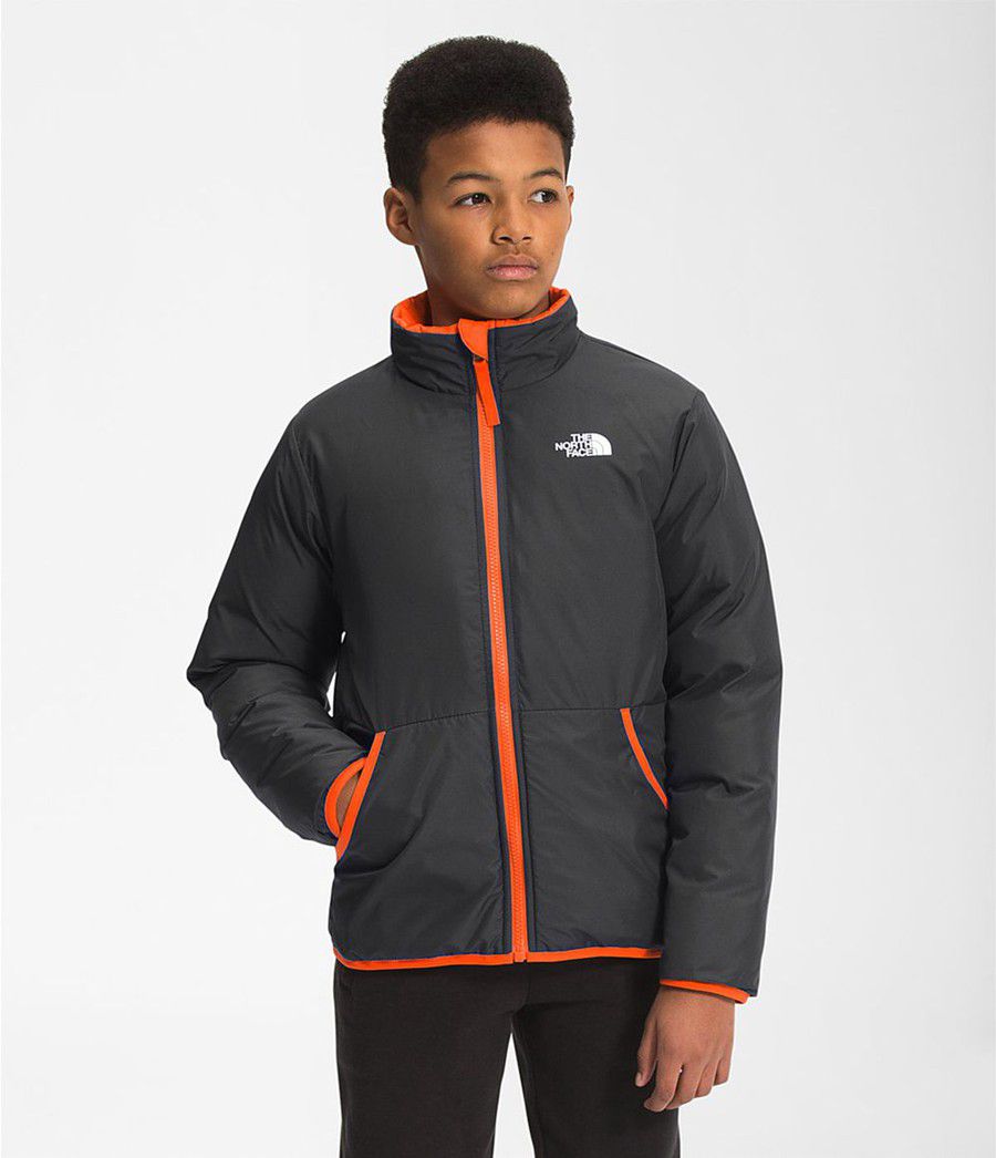 Dětské Bundy The North Face Reversible Andes Oranžové | ZFADVTN-61