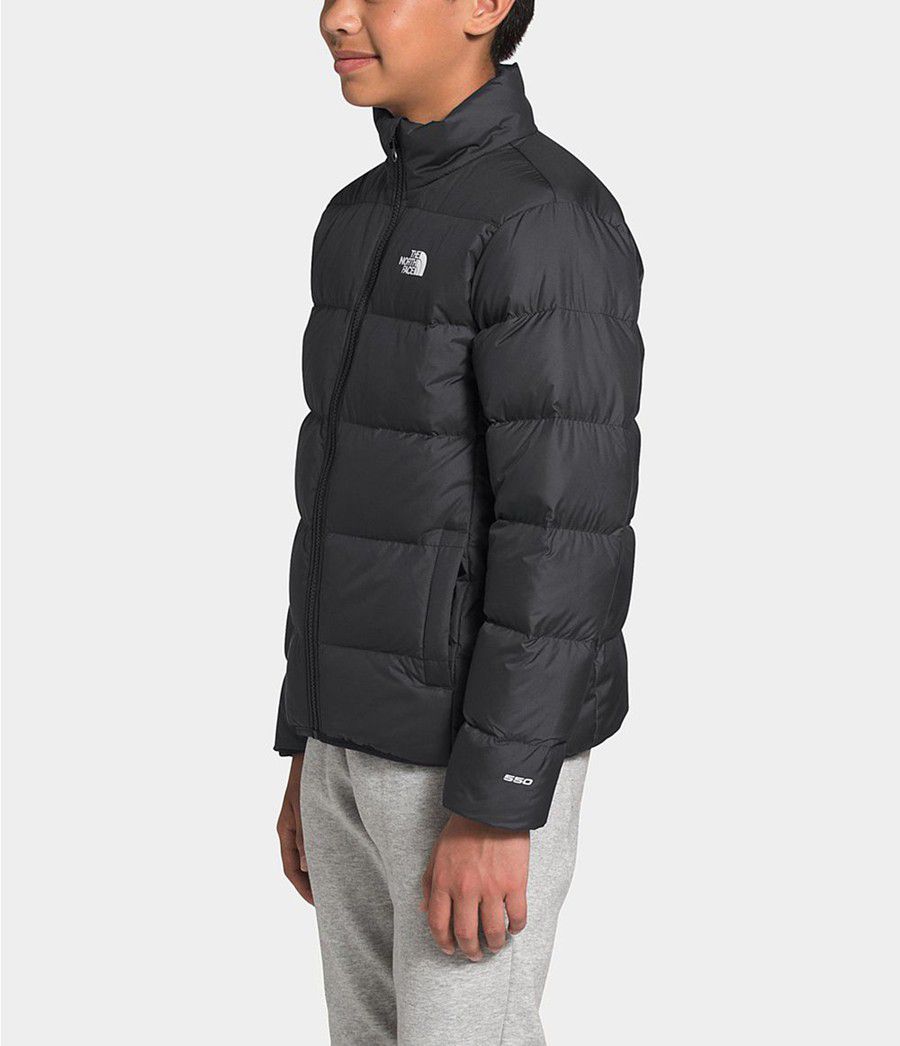 Dětské Bundy The North Face Reversible Andes Šedé | FQWHCZK-20