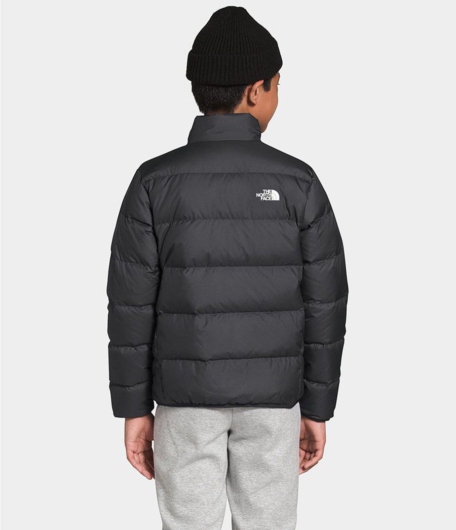 Dětské Bundy The North Face Reversible Andes Šedé | FQWHCZK-20