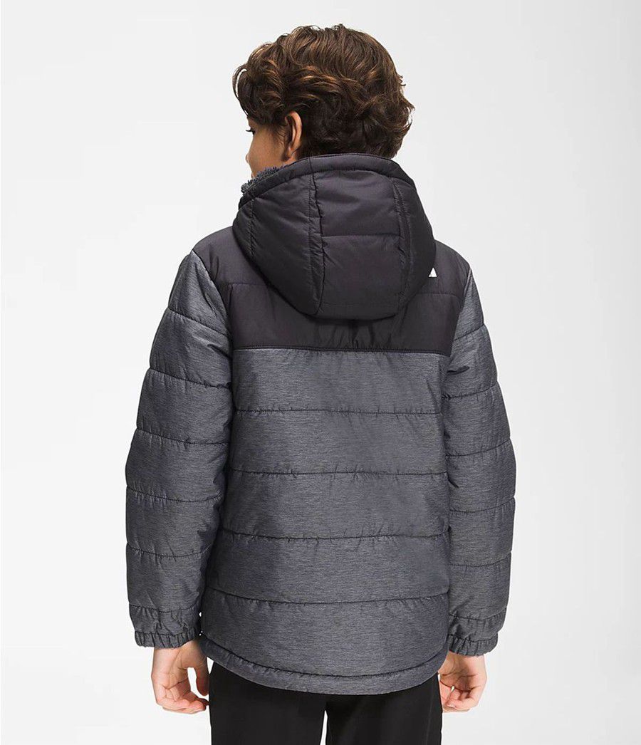 Dětské Bundy The North Face Reversible Mount Chimbo Full Zip Hooded Šedé | JGRZLYX-48