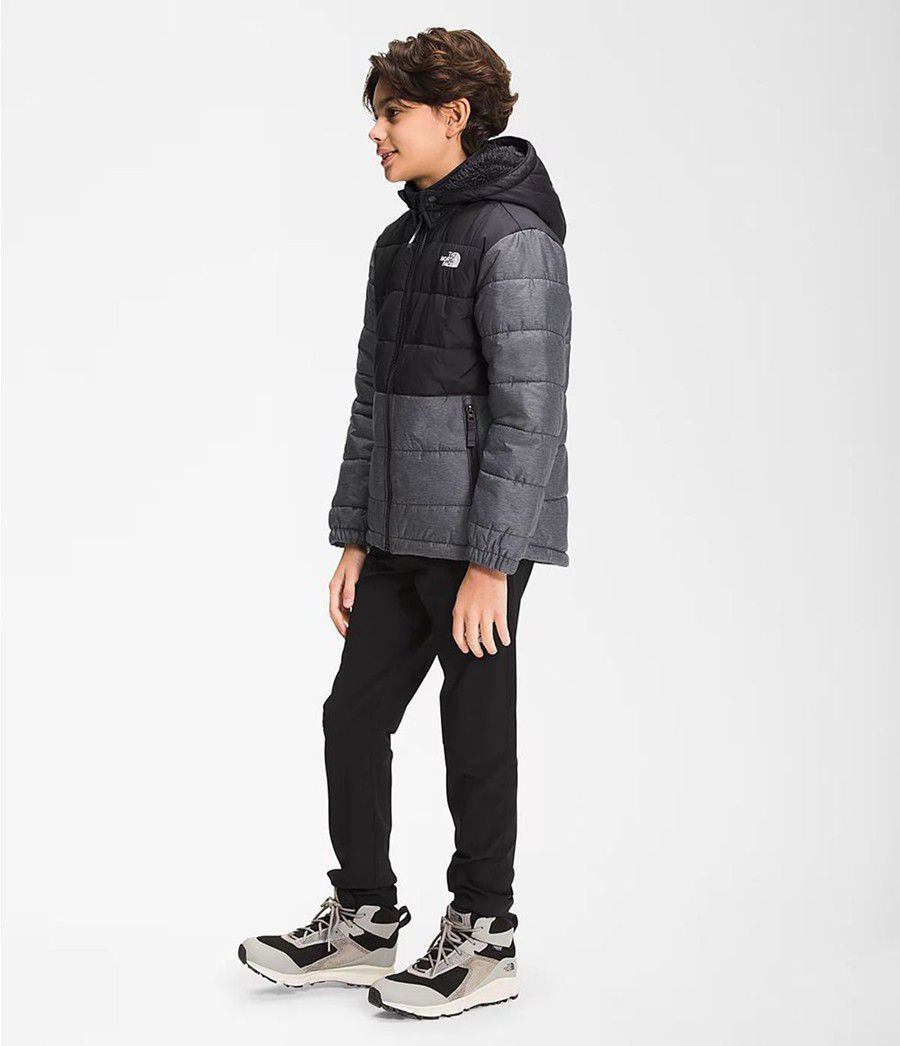 Dětské Bundy The North Face Reversible Mount Chimbo Full Zip Hooded Šedé | JGRZLYX-48