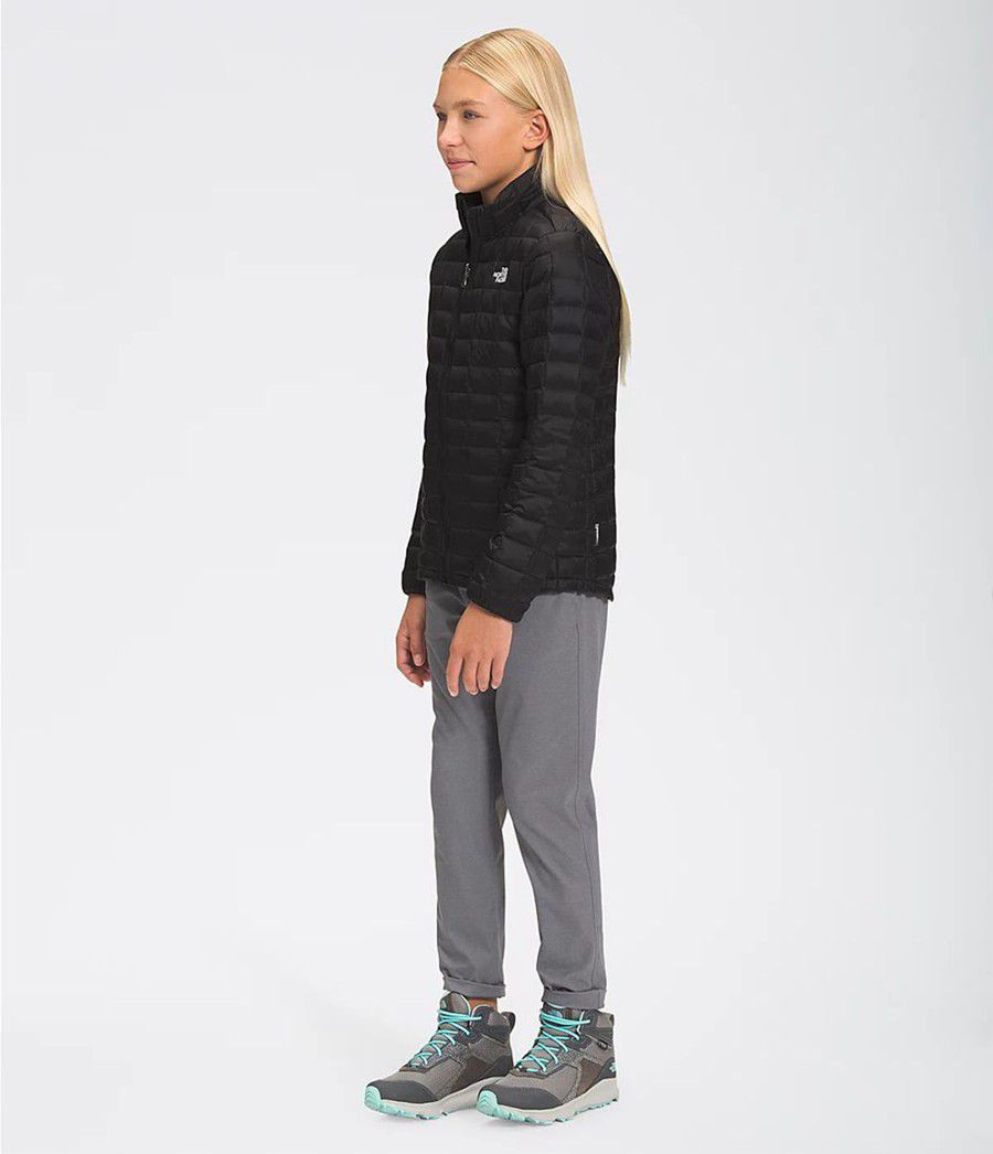 Dětské Bundy The North Face Thermoball Eco Černé | GUTLMWK-54