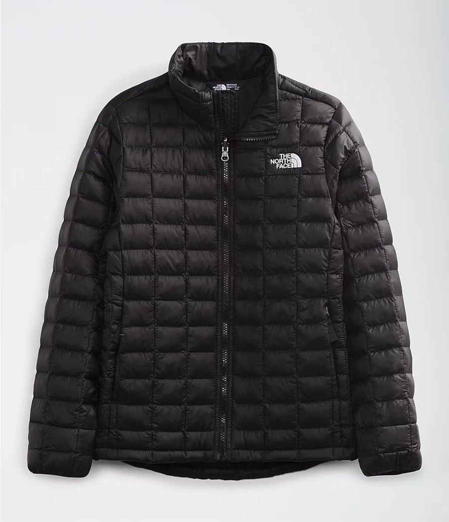 Dětské Bundy The North Face Thermoball Eco Černé | GUTLMWK-54