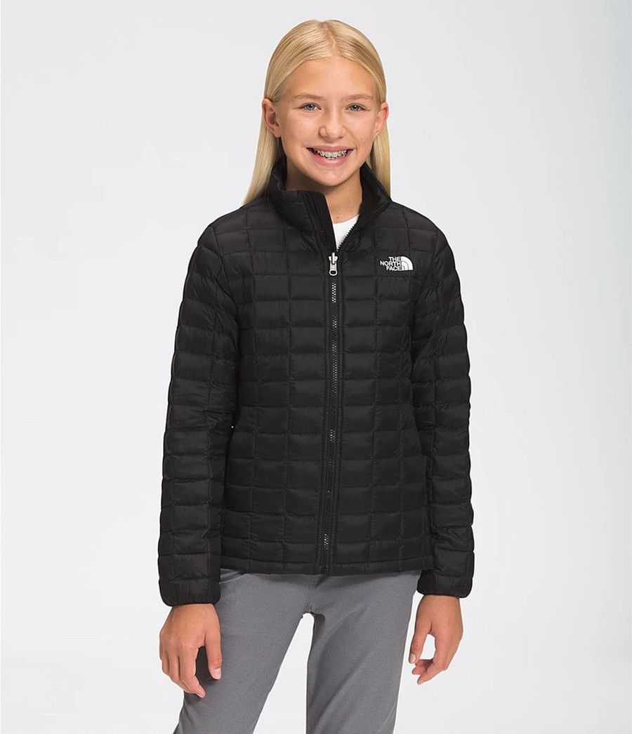 Dětské Bundy The North Face Thermoball Eco Černé | GUTLMWK-54