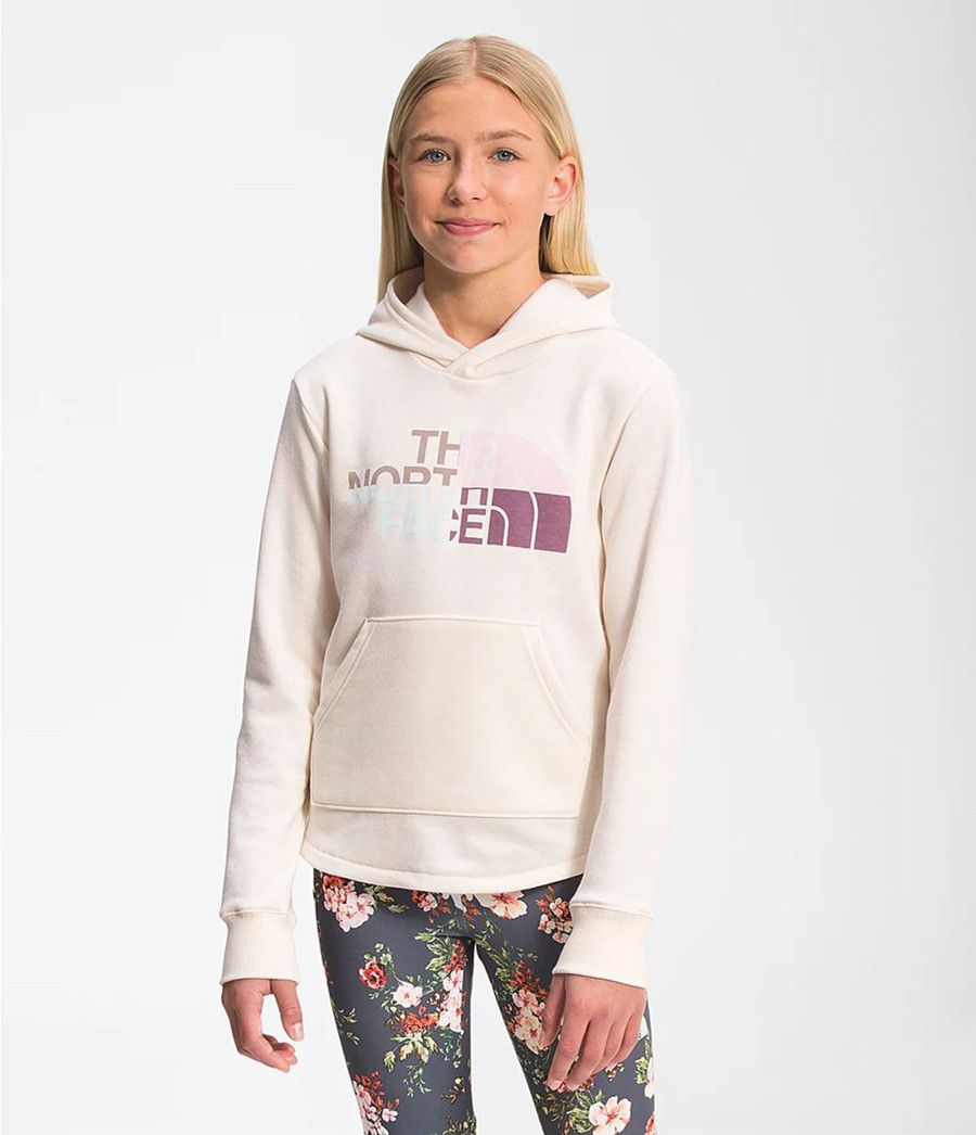 Dětské Hoodies The North Face Camp Fleece Pullover Bílé | ZALWBMU-51