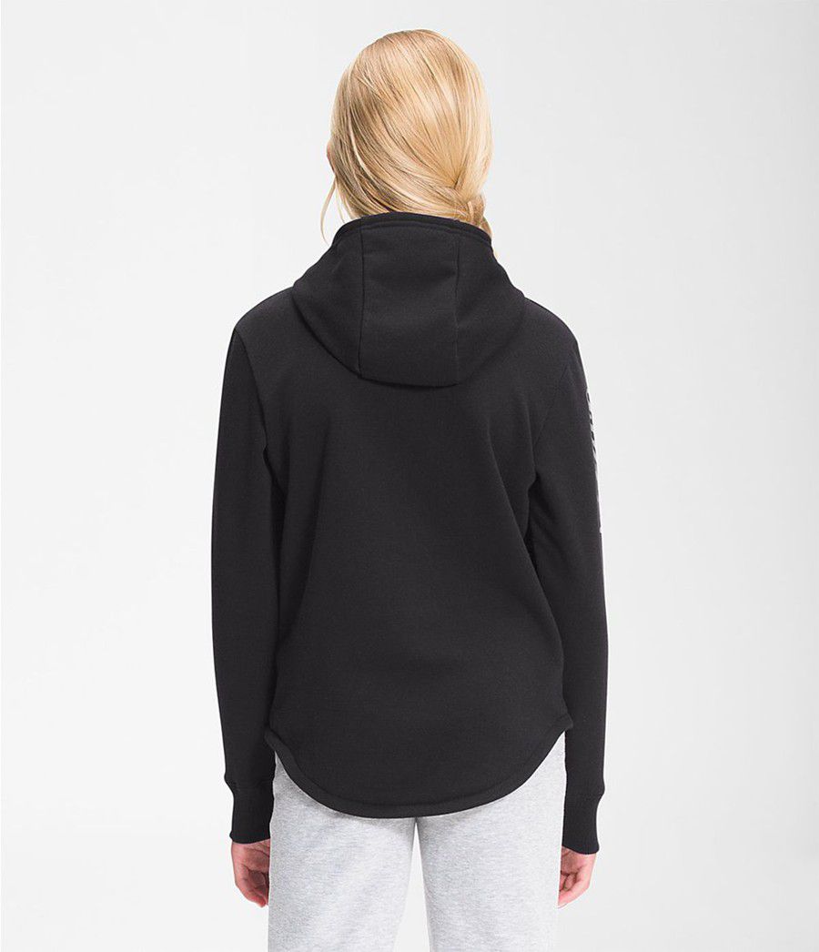 Dětské Hoodies The North Face Camp Fleece Pullover Černé | WACPBXR-05