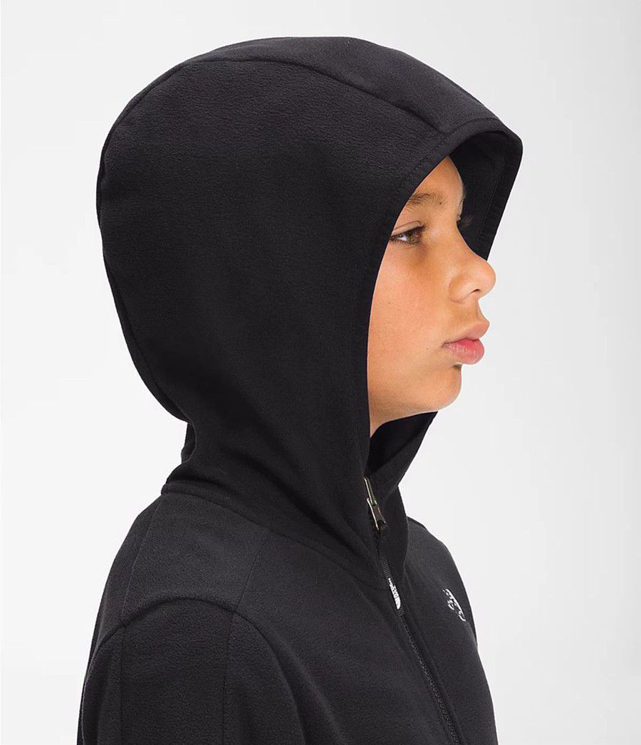Dětské Hoodies The North Face Glacier Full Zip Černé | TCLOEUP-59