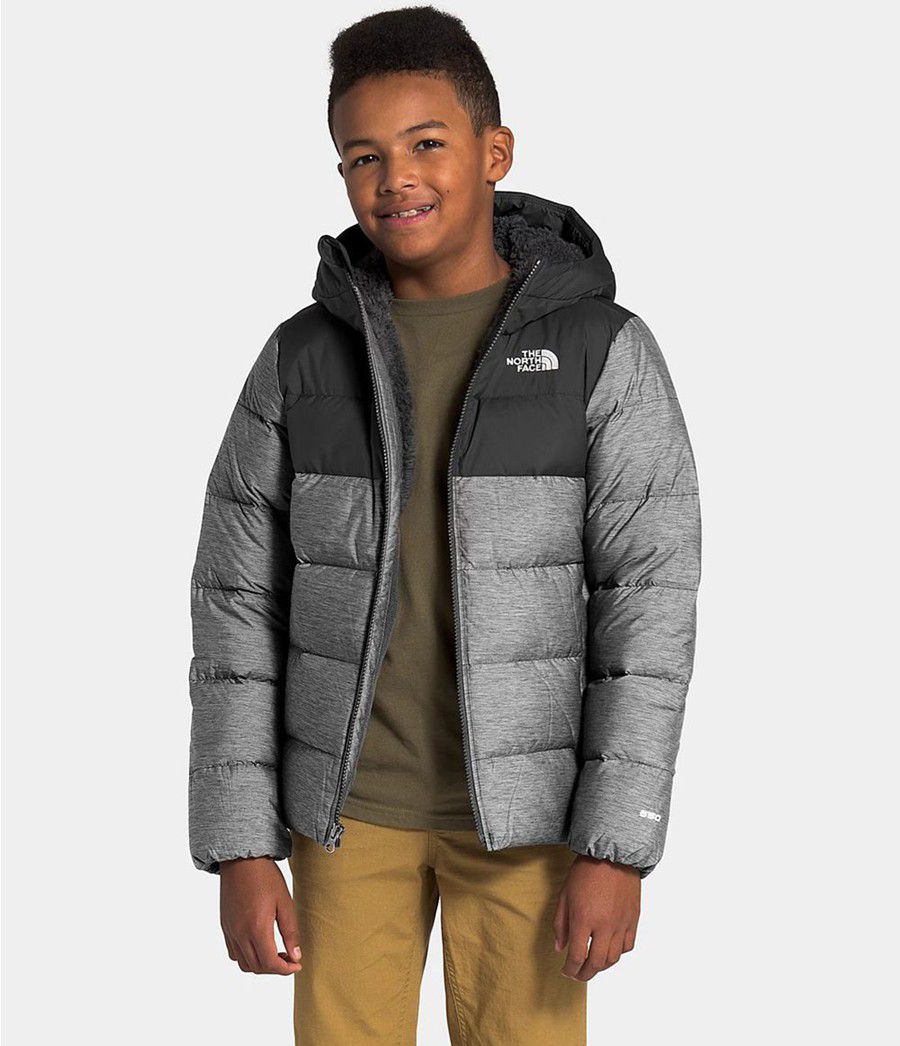 Dětské Hoodies The North Face Moondoggy Šedé | QSAXPJB-04