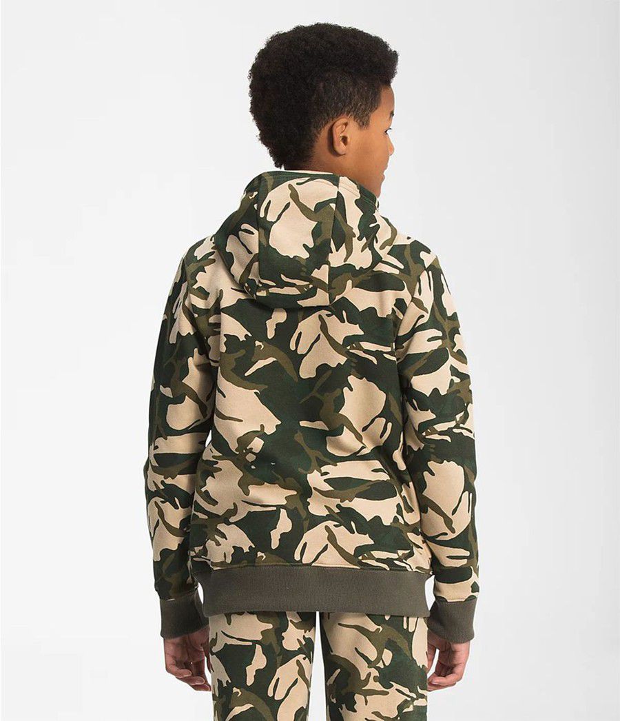 Dětské Hoodies The North Face Printed Camp Fleece Pullover Camouflage | VOAHNXY-03
