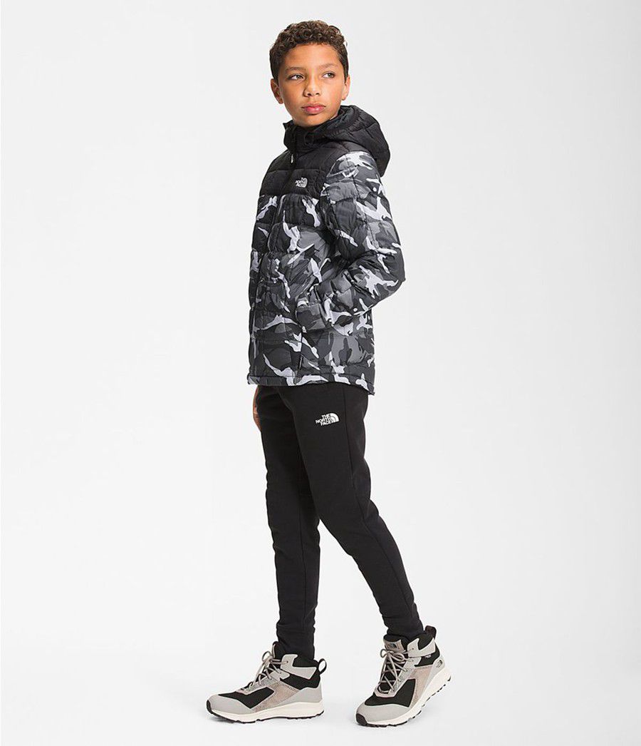 Dětské Hoodies The North Face Printed Thermoball Eco Šedé | TJMXEZB-18